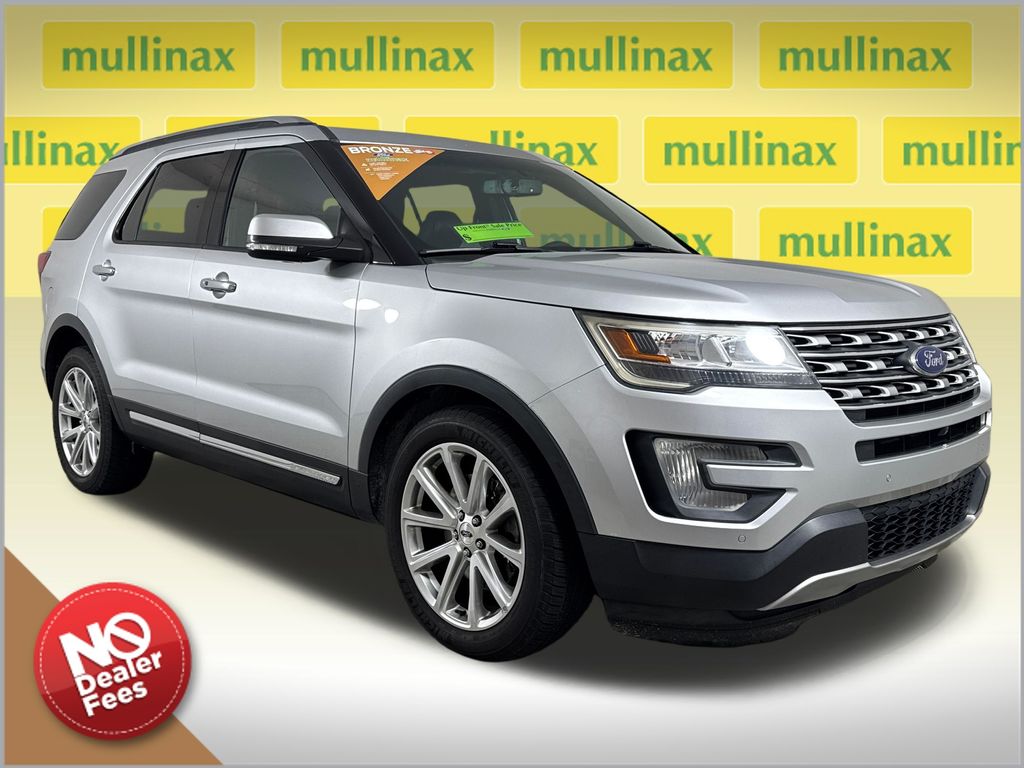 Ingot Silver Metallic 2016 Ford Explorer SUV / Crossover Front-Wheel Drive 6-Speed Automatic