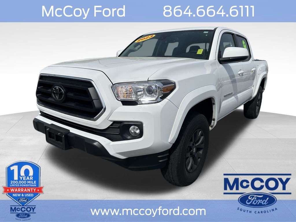 Ice Cap 2023 Toyota Tacoma TRD Off Road Double Cab RWD Pickup Truck 4X2 6-Speed Automatic