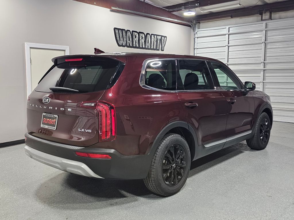 Used 2021 Purple Kia LX image 7