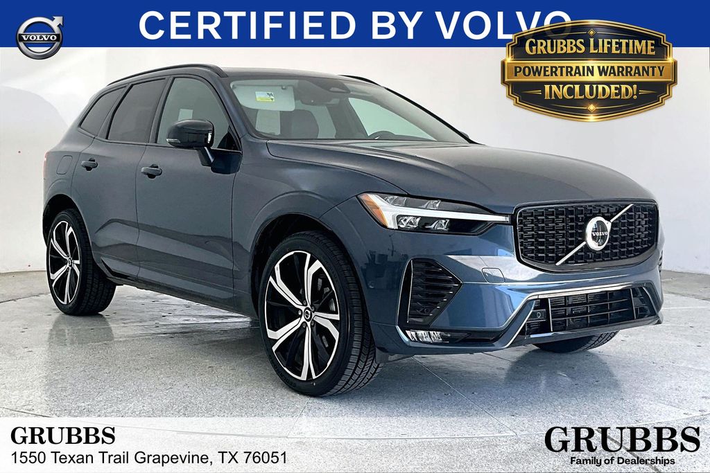 Denim Blue Metallic 2023 Volvo XC60 B5 Ultimate Dark Theme FWD SUV / Crossover Front-Wheel Drive Automatic