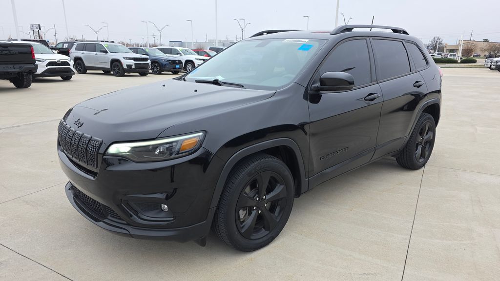 Diamond Black Crystal Pearlcoat 2020 Jeep Cherokee Altitude FWD SUV / Crossover Front-Wheel Drive 9-Speed Automatic