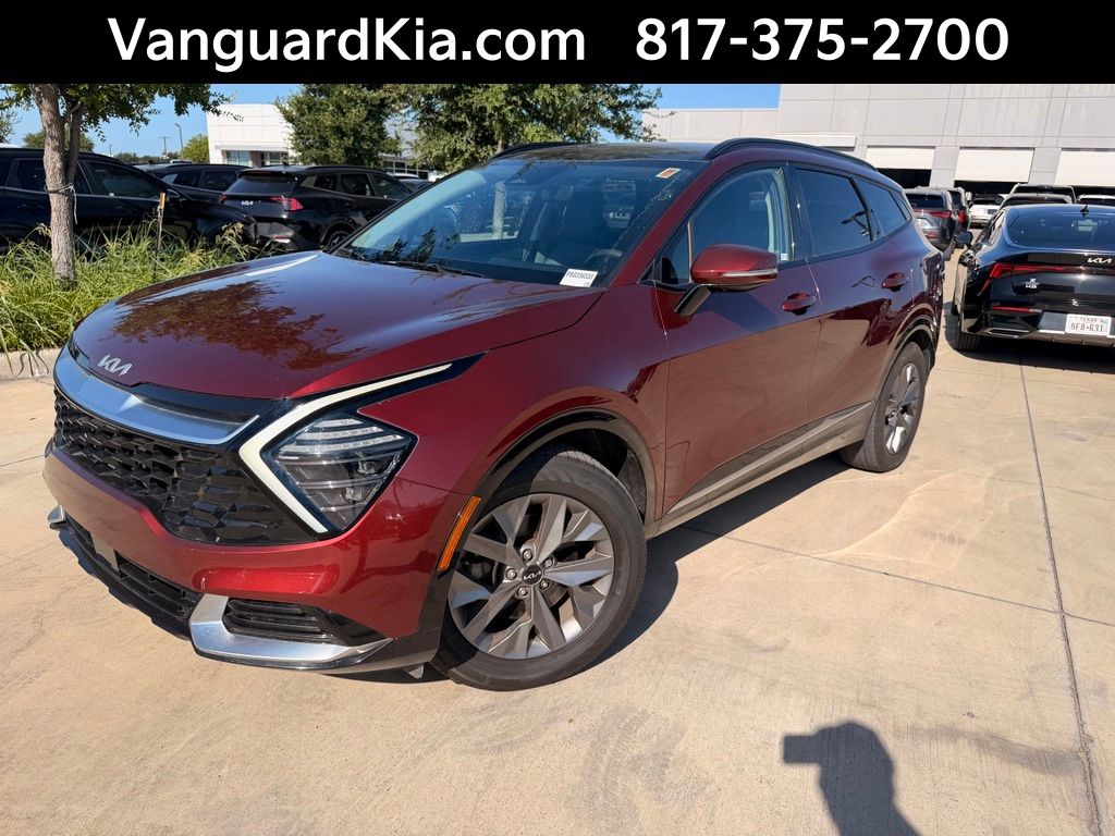 Dawning Red 2025 Kia Sportage SUV / Crossover Front-Wheel Drive 8-Speed Automatic