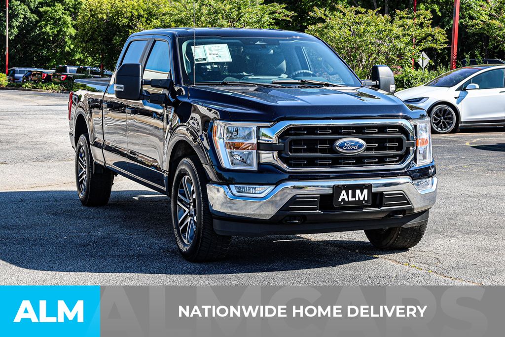 Used 2022 Blue Ford XLT image 5