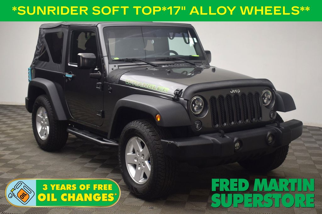 used 2017 Jeep Wrangler car, priced at $19,000