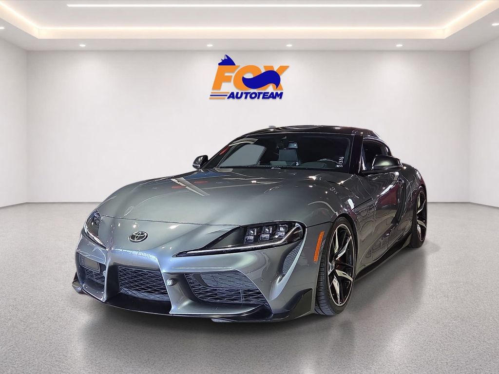 Gray 2020 Toyota Supra Coupe Rear-Wheel Drive 8-Speed Automatic