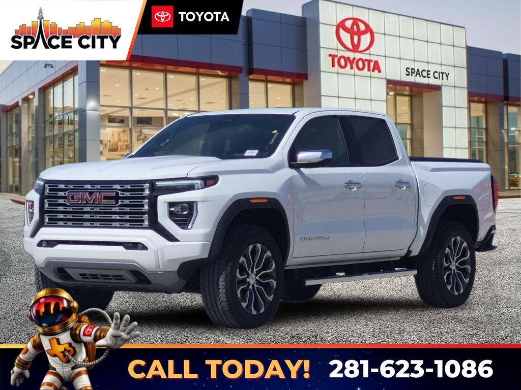 Summit White 2023 GMC Canyon Pickup Truck Four-Wheel Drive 8-Speed Automatic