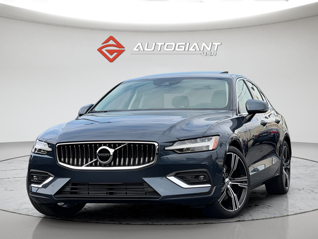 Denim Blue Metallic 2021 Volvo S60 Sedan Front-Wheel Drive Automatic