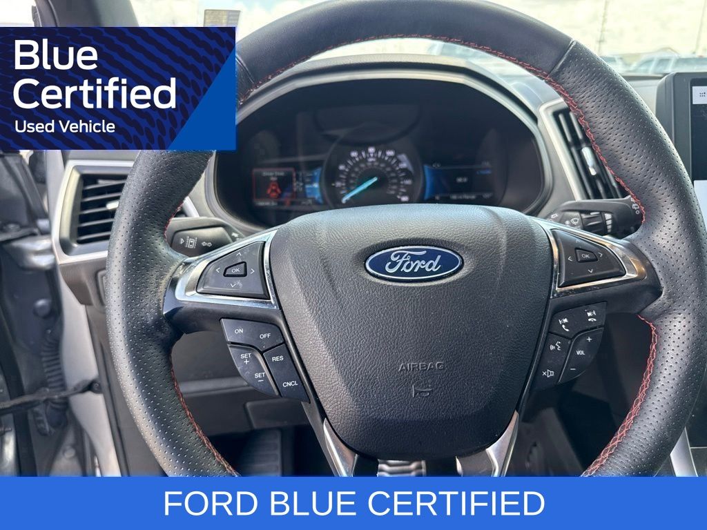 2024 Ford Edge ST Line Silver at North Houston Mitsubishi
