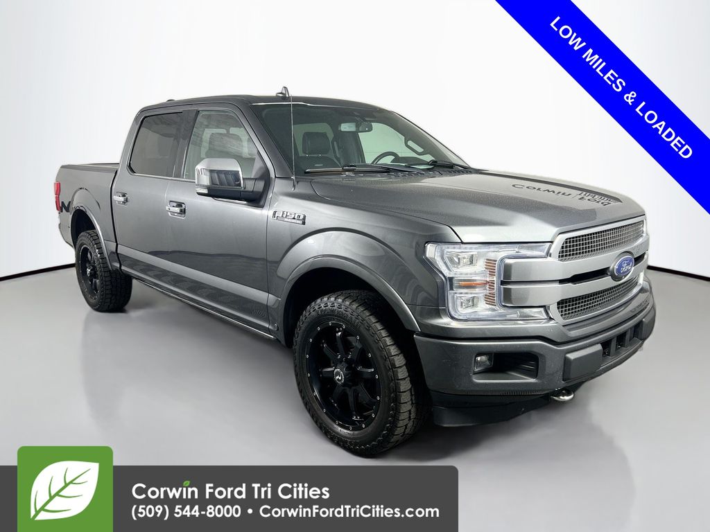 Gray (Magnetic Metallic) 2019 Ford F-150 Pickup Truck Four-Wheel Drive Automatic