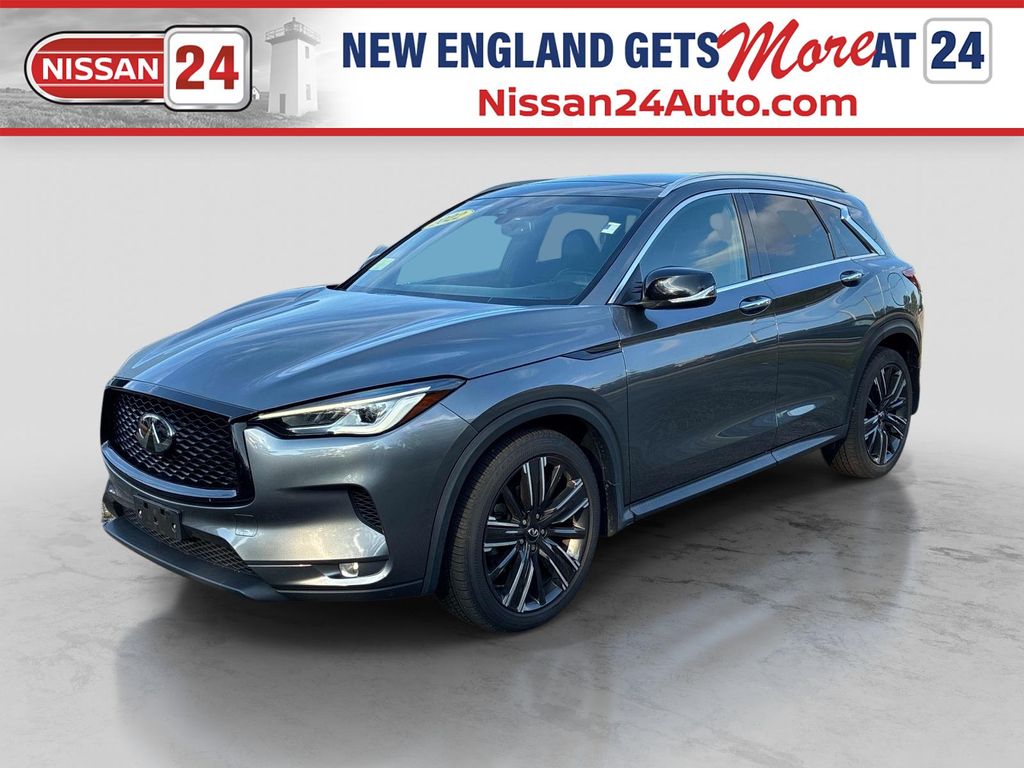 Gray (Graphite Shadow) 2022 INFINITI QX50 SUV / Crossover All-Wheel Drive Continuously Variable Transmission