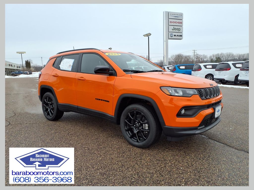 joose 2026 Jeep Compass Latitude 4WD SUV / Crossover Four-Wheel Drive 8-Speed Automatic