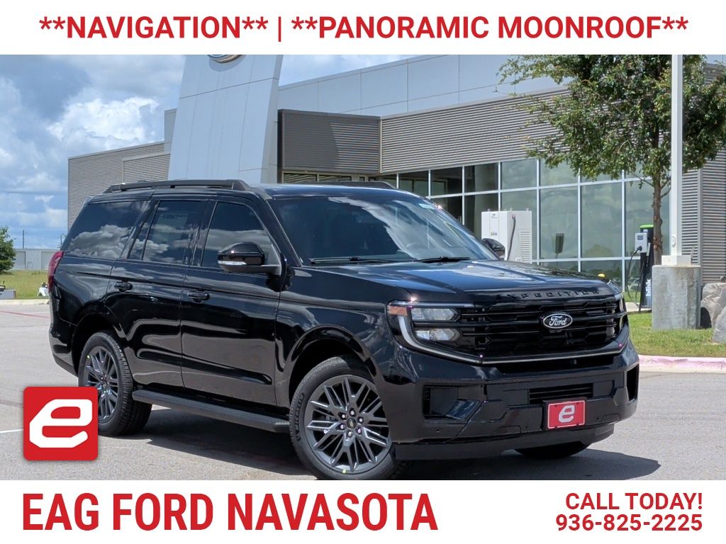 Agate Black Metallic 2026 Ford Expedition SUV / Crossover Four-Wheel Drive Automatic
