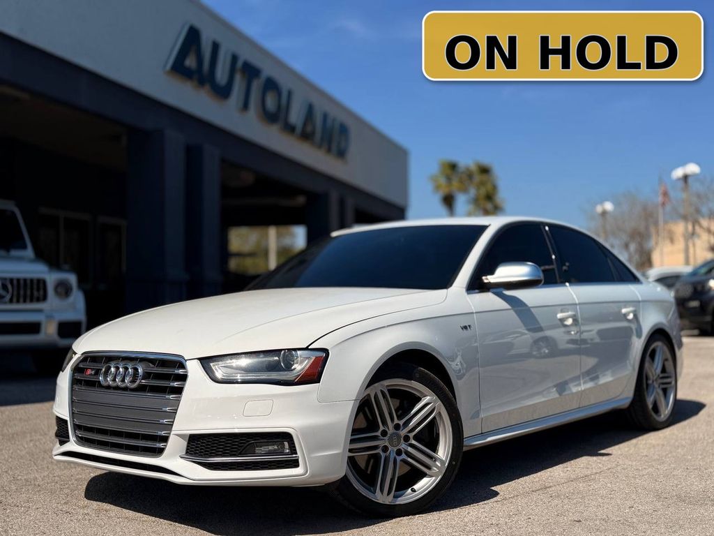 Glacier White 2016 Audi S4 3.0T quattro Premium Plus Sedan AWD Sedan All-Wheel Drive 7-Speed Automatic