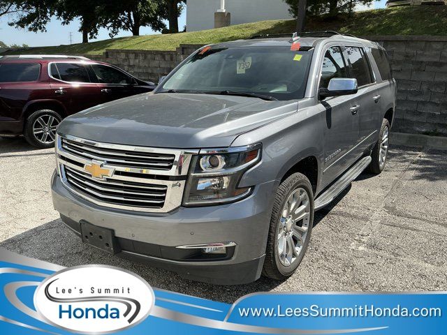 Gray (Satin Steel Metallic) 2018 Chevrolet Suburban SUV / Crossover Four-Wheel Drive 6-Speed Automatic Overdrive