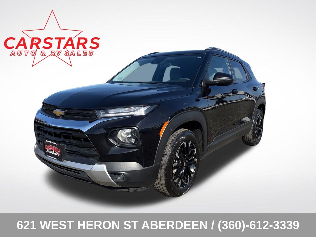 Mosaic Black Metallic 2021 Chevrolet Trailblazer SUV / Crossover Four-Wheel Drive 9-Speed Automatic