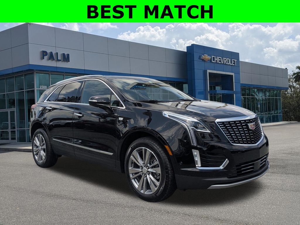 Stellar Black Metallic 2026 Cadillac XT5 Premium Luxury FWD SUV / Crossover Front-Wheel Drive 9-Speed Automatic