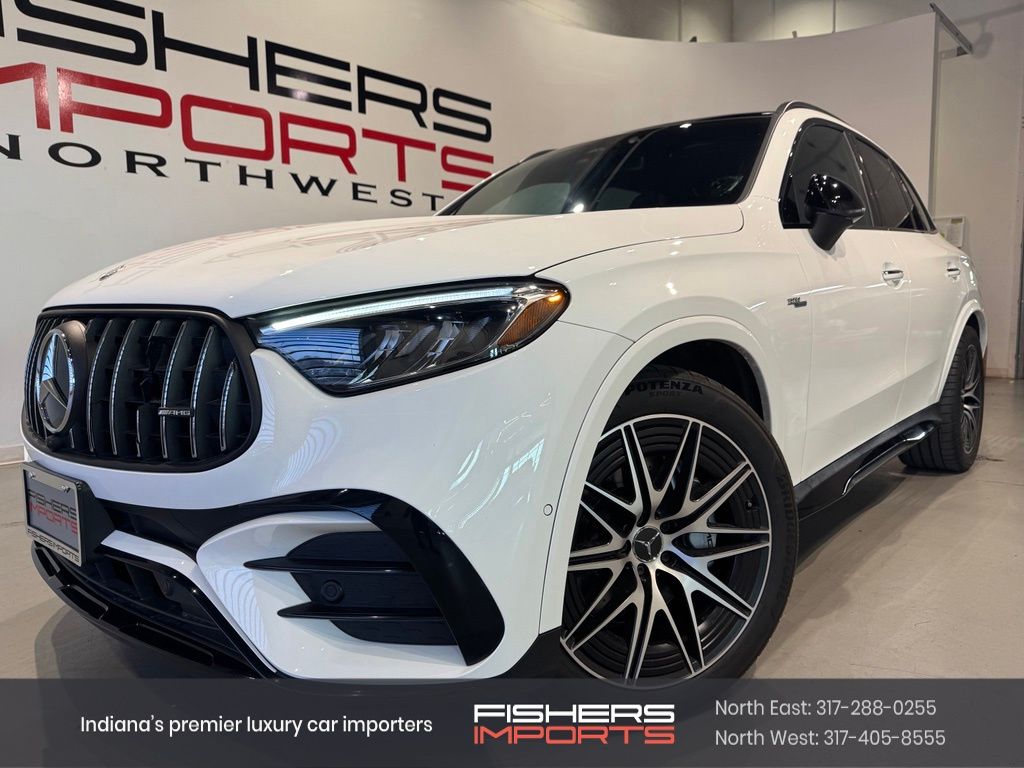 White 2025 Mercedes-Benz GLC SUV / Crossover All-Wheel Drive 9-Speed Automatic