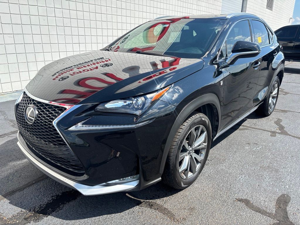 Black (Obsidian) 2017 Lexus NX SUV / Crossover Front-Wheel Drive 6-Speed Automatic