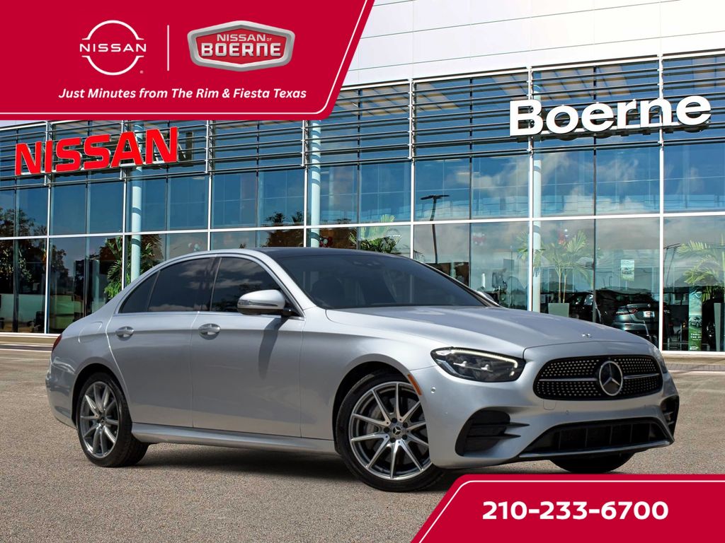 Silver 2022 Mercedes-Benz E-Class Sedan Rear-Wheel Drive 9-Speed Automatic
