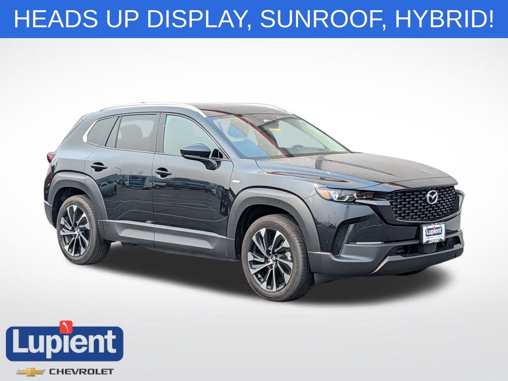Jet Black Mica 2025 Mazda CX-50 SUV / Crossover All-Wheel Drive Continuously Variable Transmission