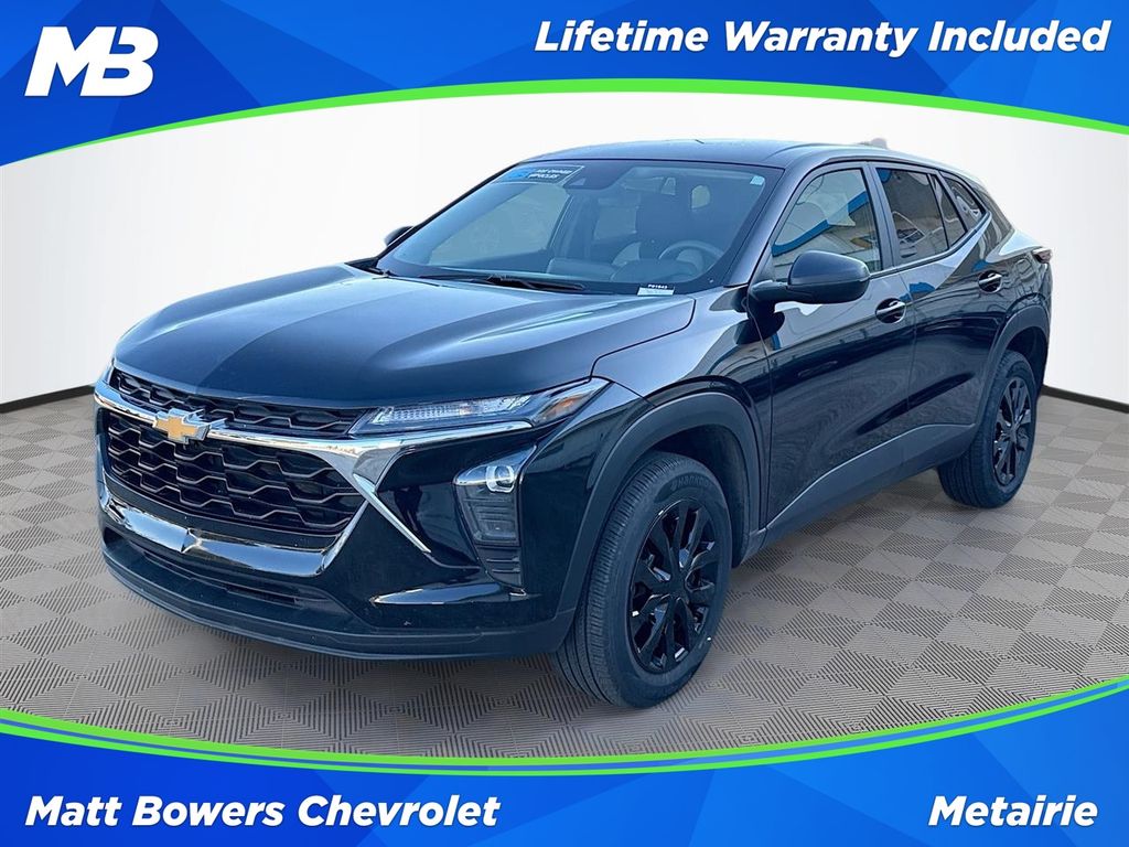 Mosaic Black Metallic 2025 Chevrolet Trax SUV / Crossover Front-Wheel Drive 6-Speed Automatic