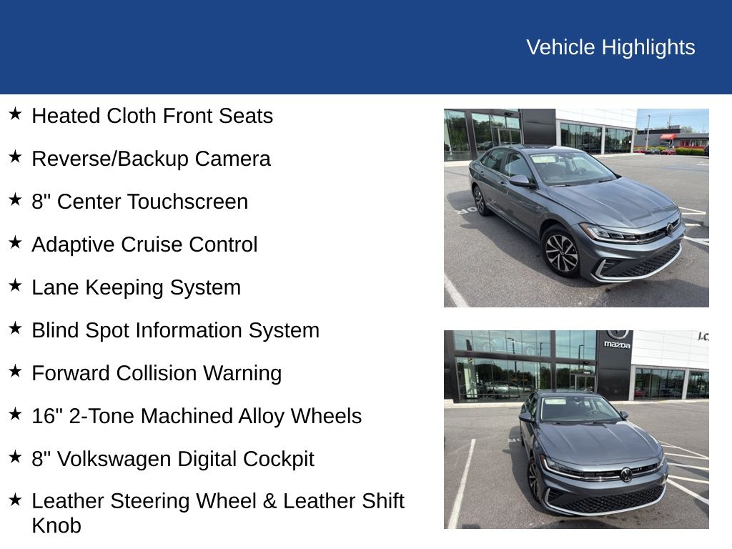 2025 Volkswagen Jetta 1.5T S