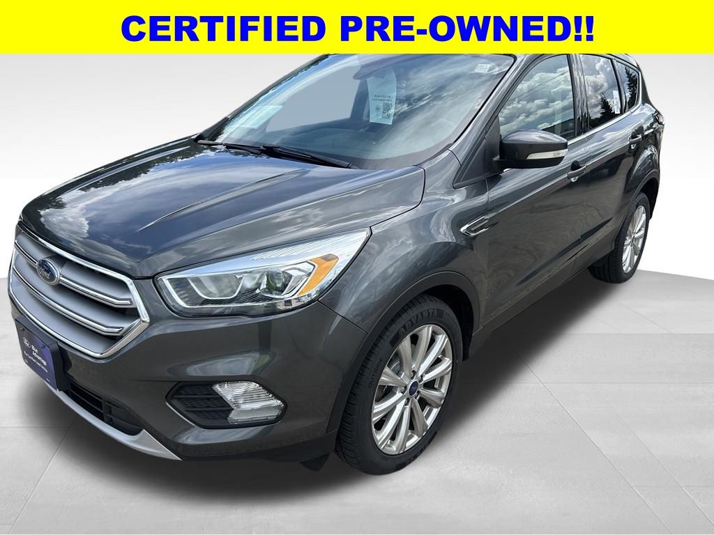 Gray (Magnetic) 2017 Ford Escape SUV / Crossover Front-Wheel Drive 6-Speed Automatic