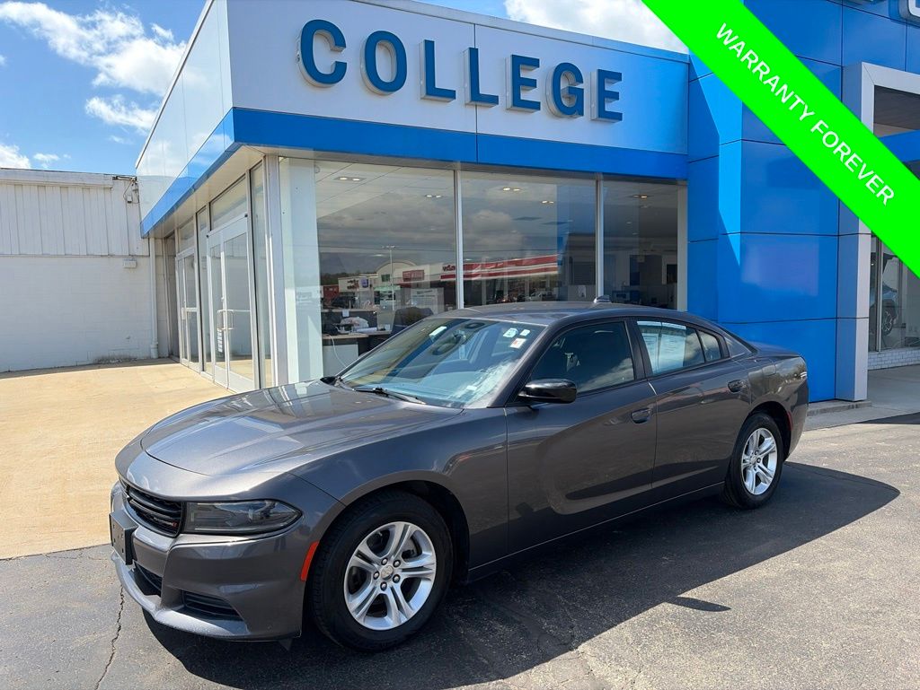 Gray (Granite Crystal Metallic Clearcoat) 2023 Dodge Charger Sedan Rear-Wheel Drive 8-Speed Automatic