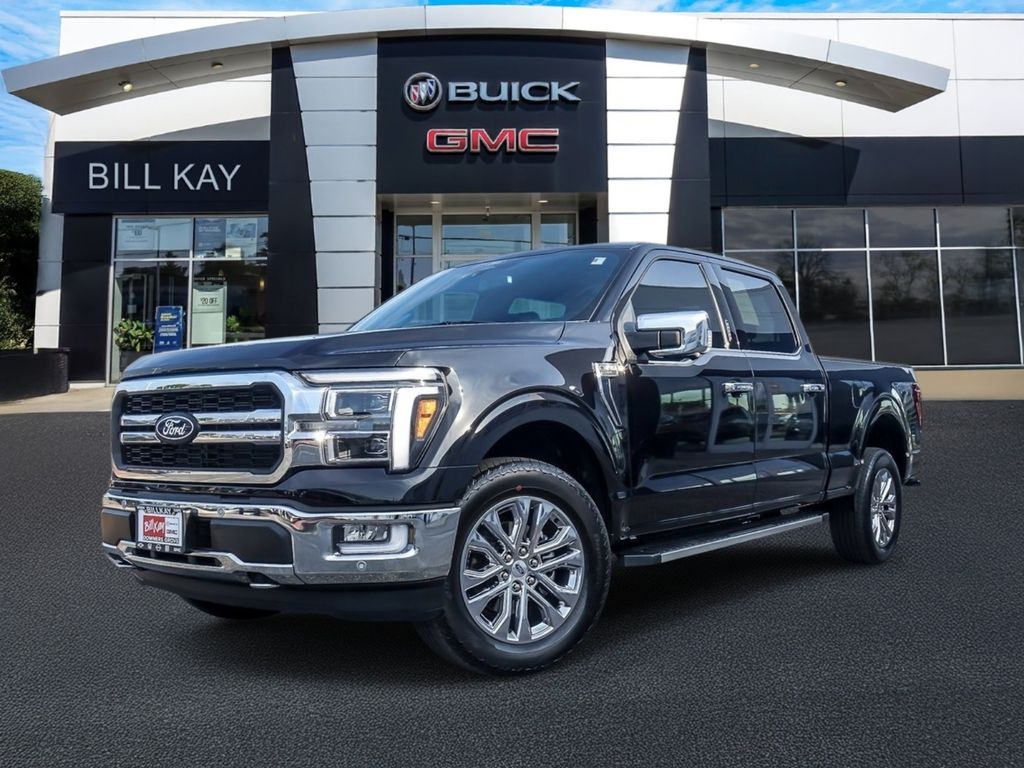 Black Metallic 2024 Ford F-150 Pickup Truck Four-Wheel Drive Automatic