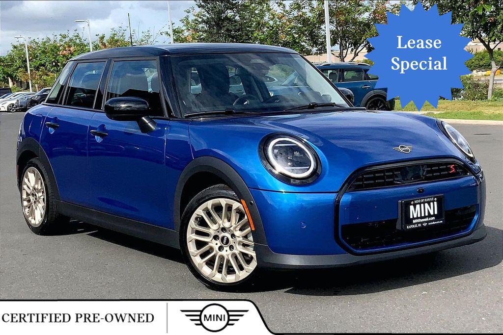 Blue Metallic 2026 MINI Cooper S 4-Door Hatchback FWD Hatchback Front-Wheel Drive 7-Speed Automatic