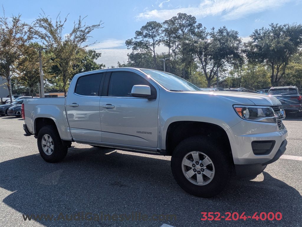 Silver Ice Metallic 2018 Chevrolet Colorado Pickup Truck 4X2 8-Speed Automatic