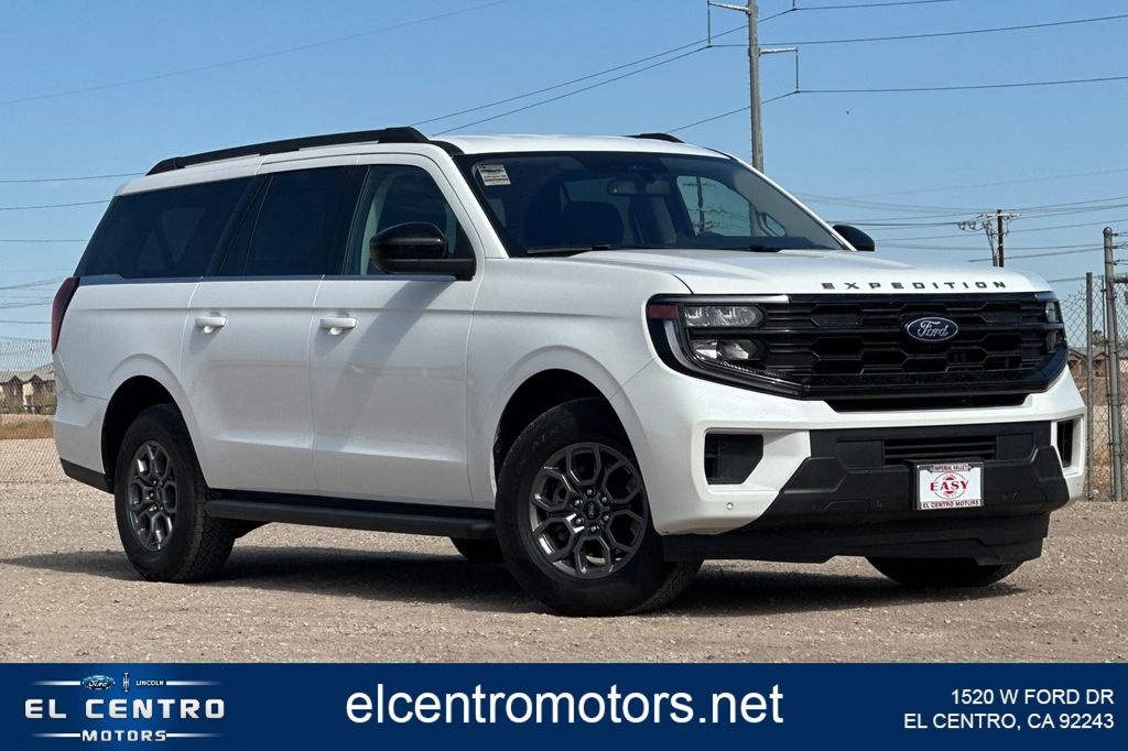 White Metallic 2025 Ford Expedition SUV / Crossover Four-Wheel Drive Automatic