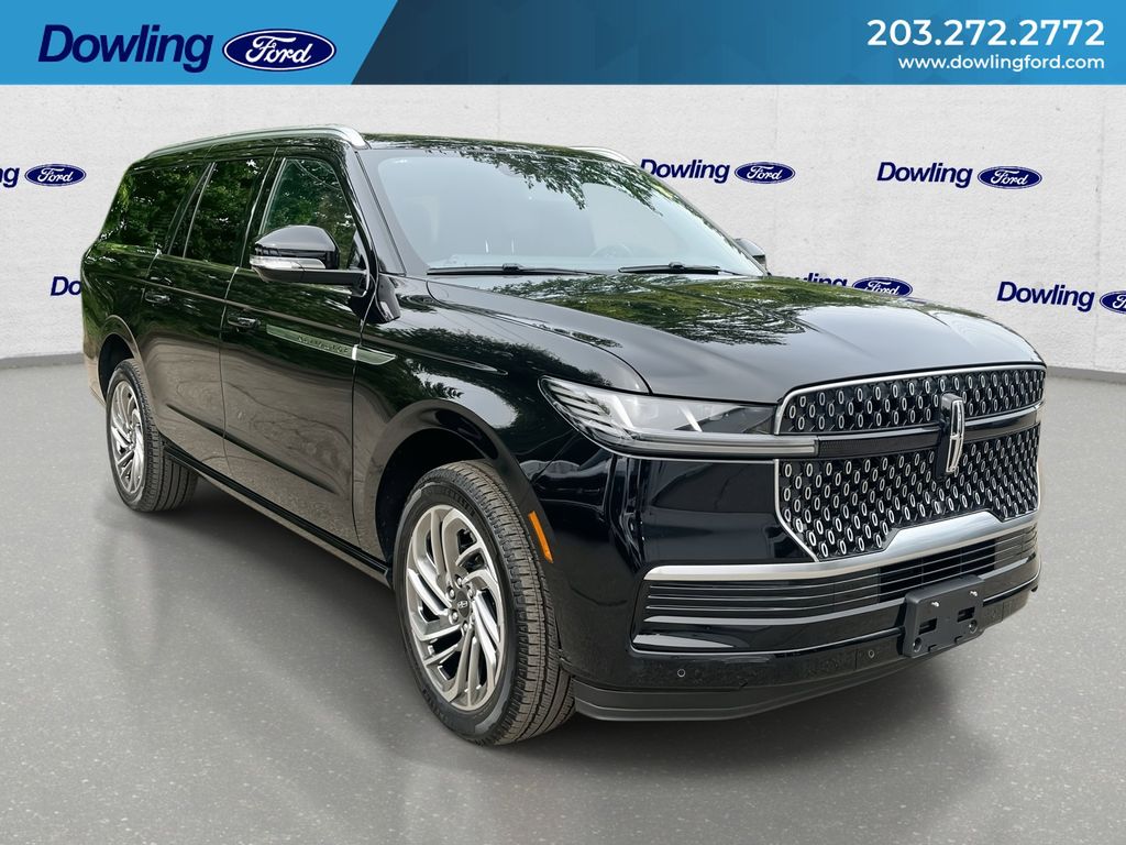 Black Metallic 2025 Lincoln Navigator L Reserve 4WD SUV / Crossover Four-Wheel Drive Automatic