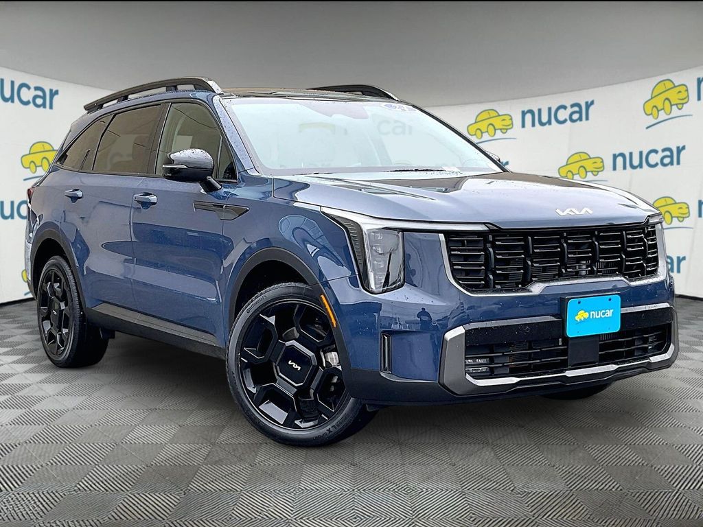 Midnight Lake Blue 2024 Kia Sorento SUV / Crossover All-Wheel Drive 8-Speed Automatic