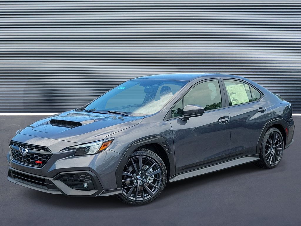 Gray 2026 Subaru WRX Premium AWD Sedan All-Wheel Drive 6-Speed Manual