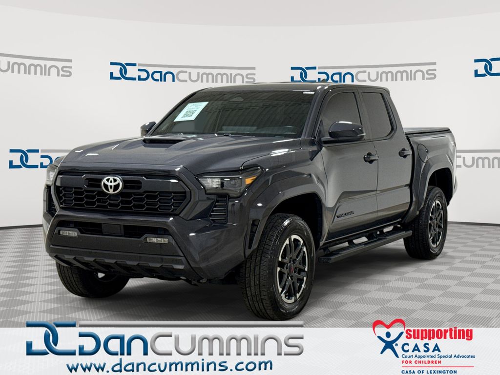 Gray 2024 Toyota Tacoma Pickup Truck Four-Wheel Drive 8-Speed Automatic