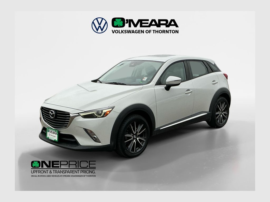 Ceramic Silver Metallic 2018 Mazda CX-3 Grand Touring AWD SUV / Crossover All-Wheel Drive 6-Speed Automatic
