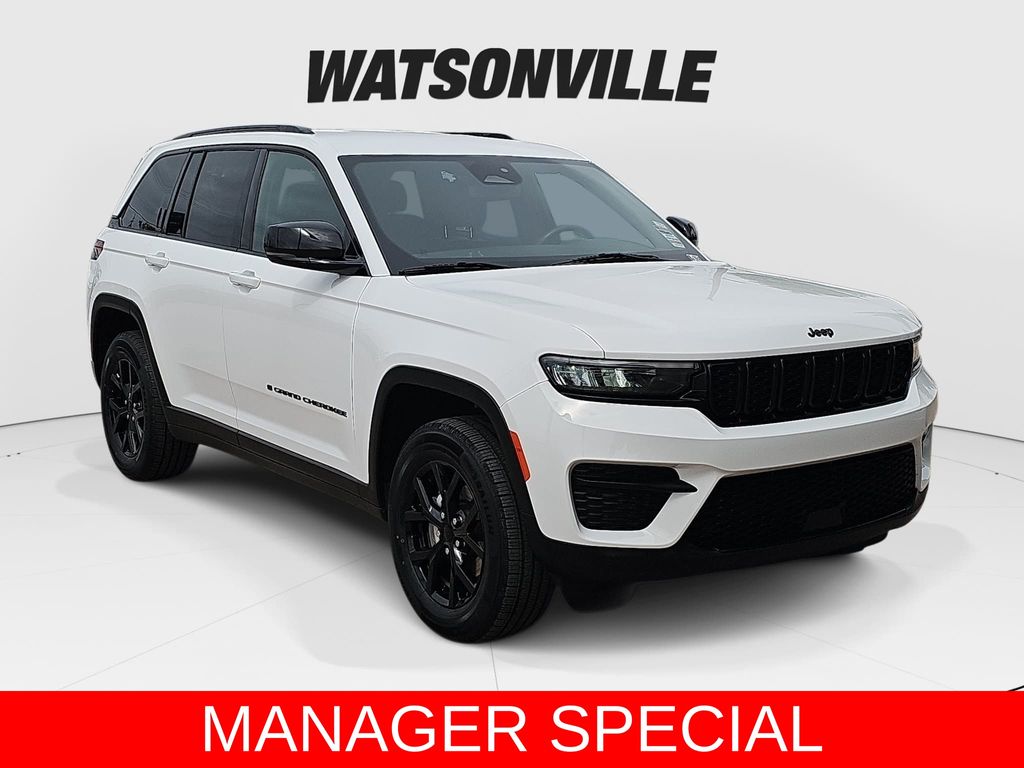 Bright White Clearcoat 2024 Jeep Grand Cherokee SUV / Crossover Four-Wheel Drive 8-Speed Automatic