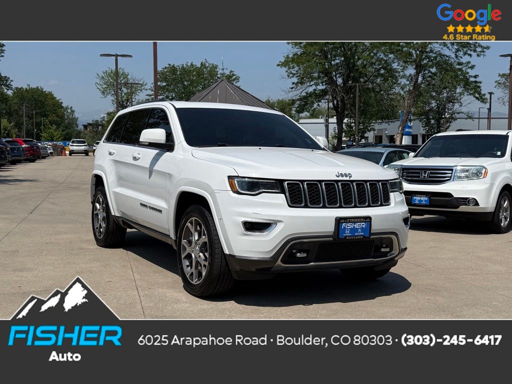 Bright White Clearcoat 2018 Jeep Grand Cherokee SUV / Crossover Four-Wheel Drive 8-Speed Automatic