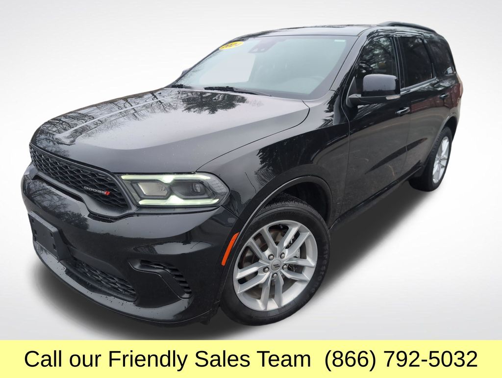 DB Black Clearcoat 2024 Dodge Durango GT Plus AWD SUV / Crossover All-Wheel Drive 8-Speed Automatic