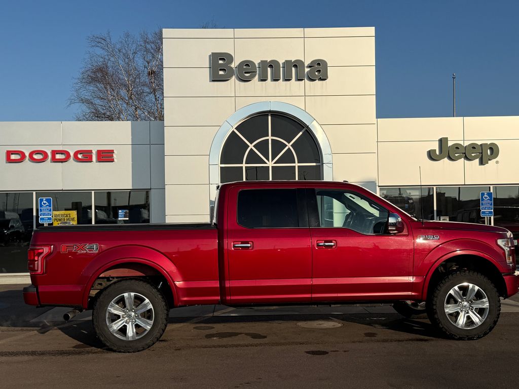 Used 2015 Red Ford Platinum image 91
