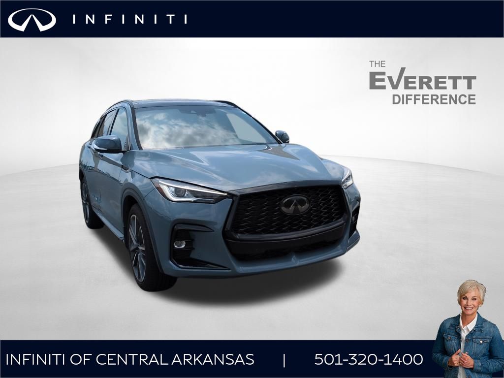 Slate Gray 2024 INFINITI QX50 SUV / Crossover Front-Wheel Drive Continuously Variable Transmission