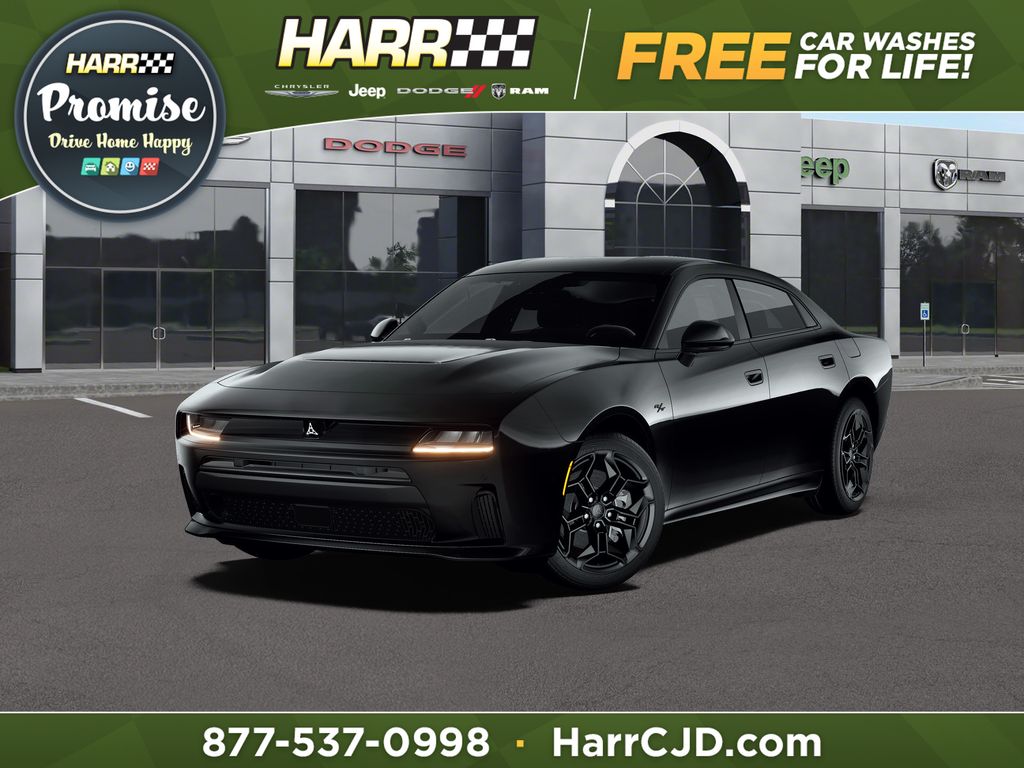 Diamond Black Crystal Pearlcoat 2027 Dodge Charger Sedan All-Wheel Drive 8-Speed Automatic