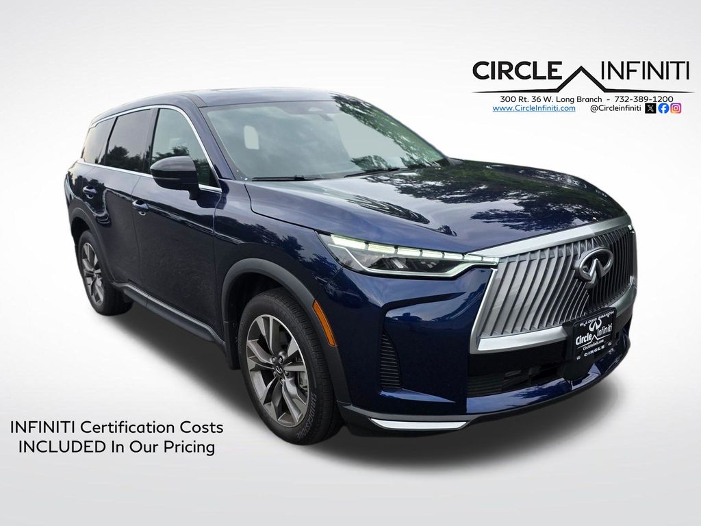 Grand Blue 2026 INFINITI QX60 SUV / Crossover All-Wheel Drive 9-Speed Automatic
