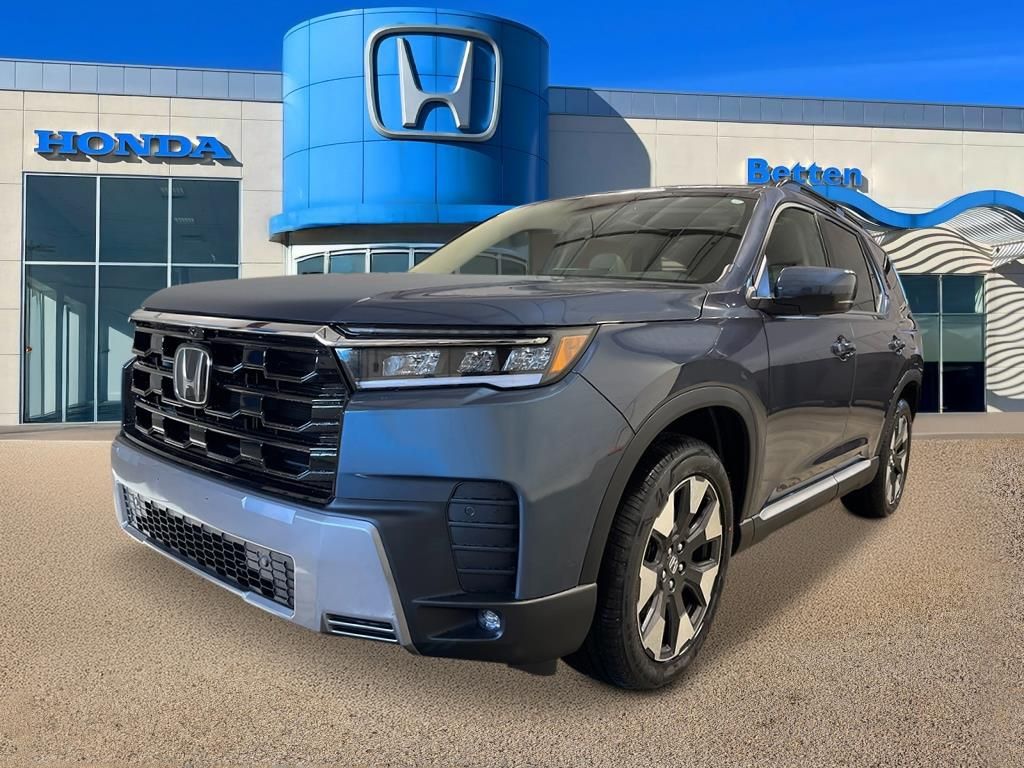Smoke Blue Pearl 2026 Honda Pilot SUV / Crossover All-Wheel Drive Automatic