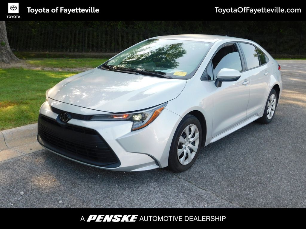 Classic Silver Metallic 2023 Toyota Corolla Sedan Front-Wheel Drive Continuously Variable Transmission