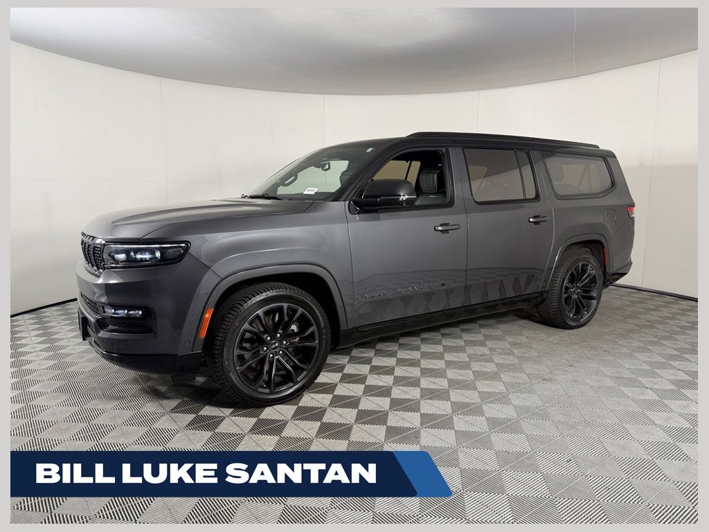 Baltic Gray Metallic Clearcoat 2023 Jeep Grand Wagoneer L SUV / Crossover Four-Wheel Drive 8-Speed Automatic