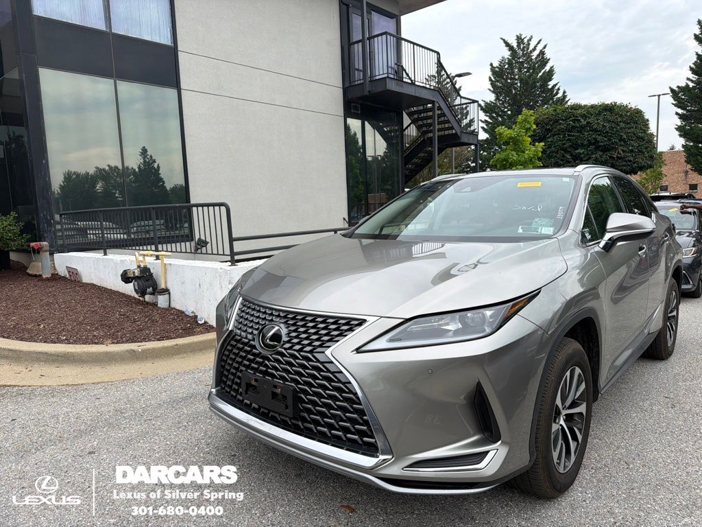 Silver 2021 Lexus RX SUV / Crossover All-Wheel Drive 8-Speed Automatic