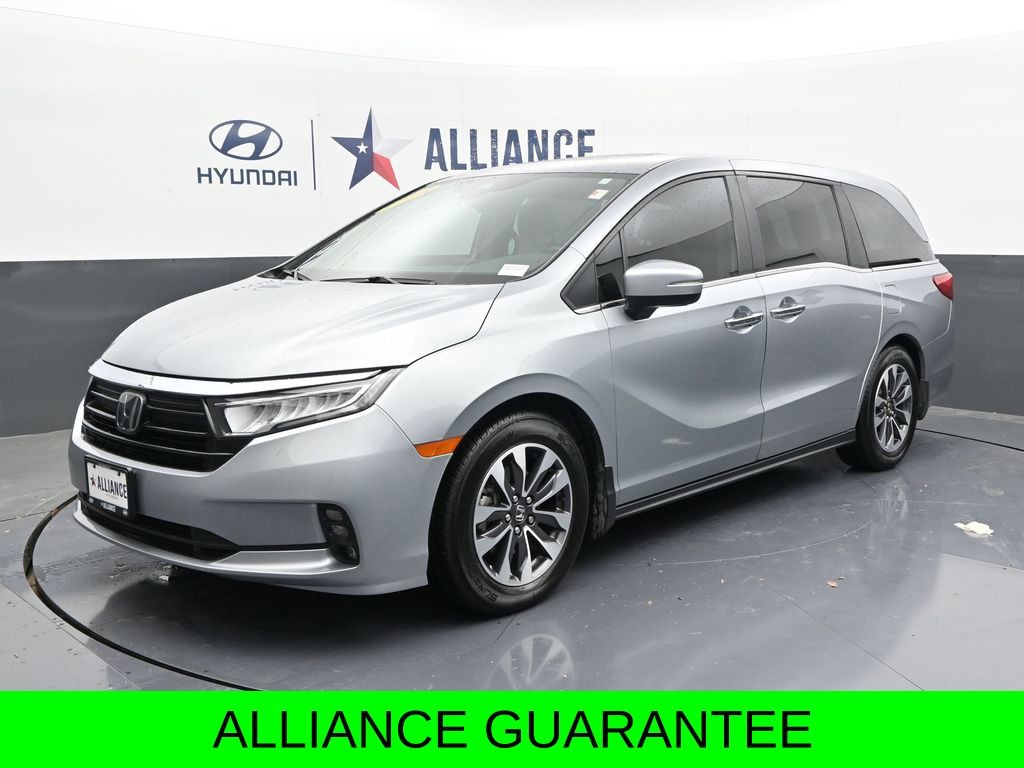Silver Metallic 2022 Honda Odyssey EX-L FWD Minivan Front-Wheel Drive Automatic