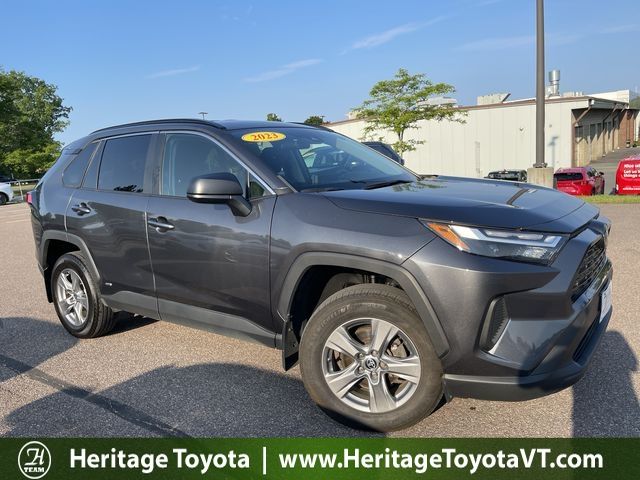Gray 2023 Toyota RAV4 Hybrid SUV / Crossover All-Wheel Drive Continuously Variable Transmission